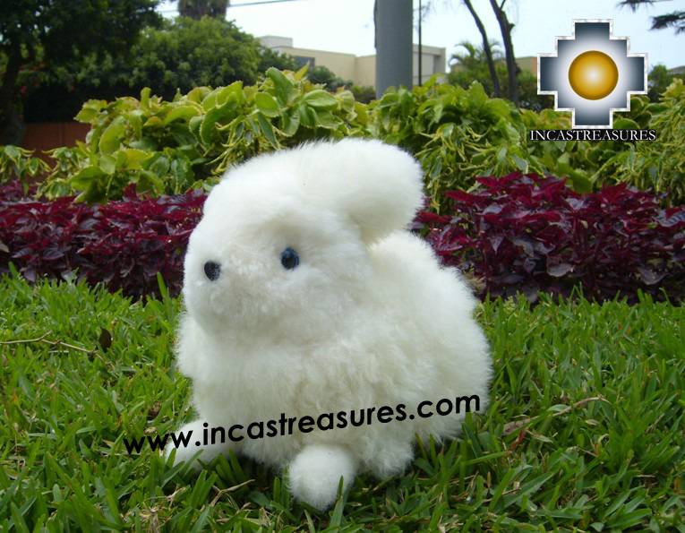 Alpaca Stuffed Animal Rabbit Bigotes - Product id: TOYS08-61 Photo03