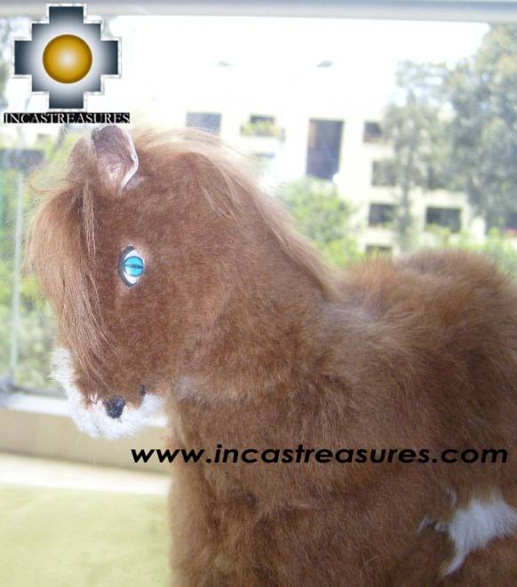 Elegant Baby Alpaca Horse - MISTER HORSE - Product id: TOYS08-18
